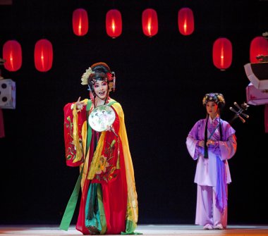 oldukça Çince Geleneksel opera oyuncu tiyatro kostüm