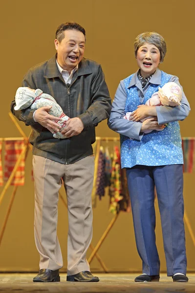 Çin suzhou burlesque tiyatro sanatçısı