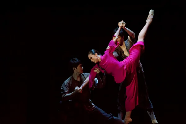 Balletto cinese: Il Distacco Rosso delle Donne — Foto Stock