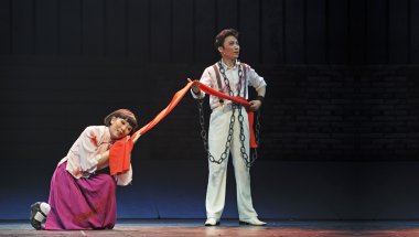 Çin yue opera sanatçıları
