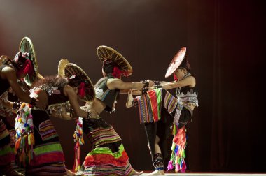 Chinese national dancers