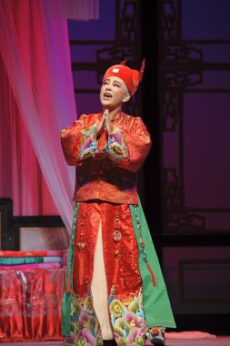 Çin yue opera sanatçısı