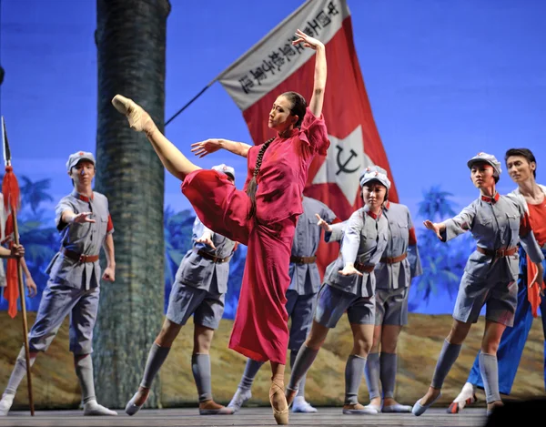 Chinese ballet : The Red Detachment of Women — Stock Photo, Image