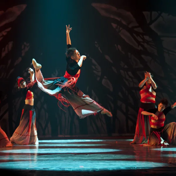 Танцоры КНР — стоковое фото
