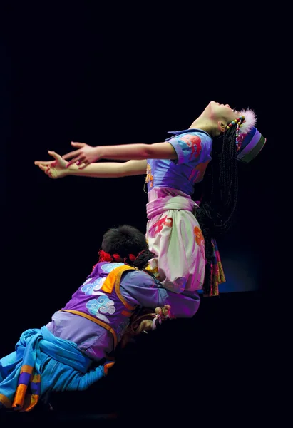 Chinese national dancer — Stock Photo, Image