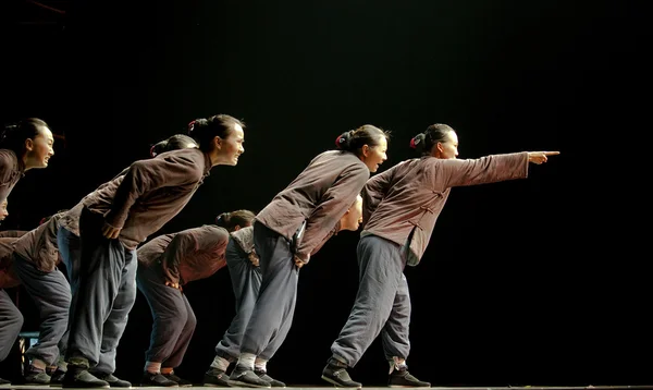 Kinesiska nationella dansare — Stockfoto