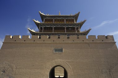 Jiayuguan pass: gansu, china kulede