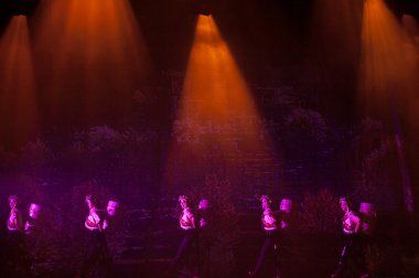 Çin Tibet etnik dans