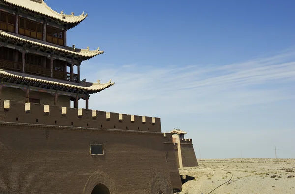 Jiayuguan Pass Tower in GanSu,China — Stock Photo, Image