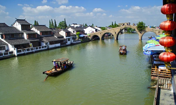 Township am Wasser — Stockfoto