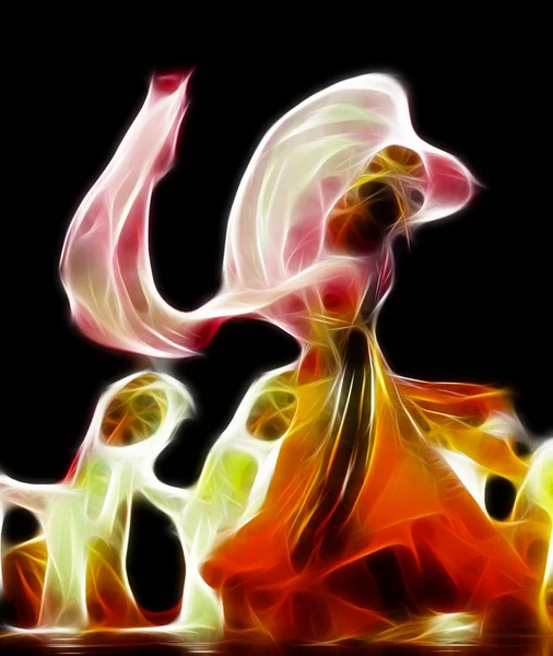 Abstract dancer — Stock Photo, Image