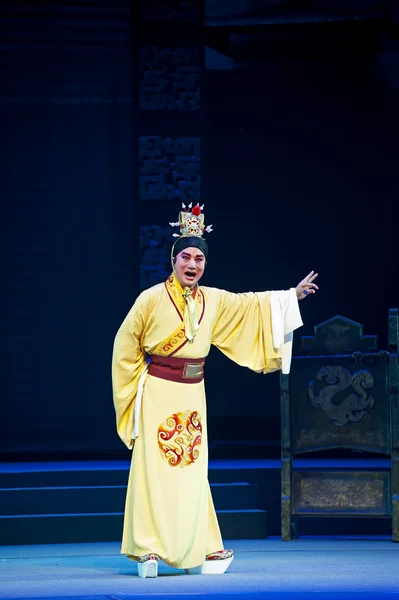 Actor de operă tradițional chinez cu costum teatral — Fotografie, imagine de stoc