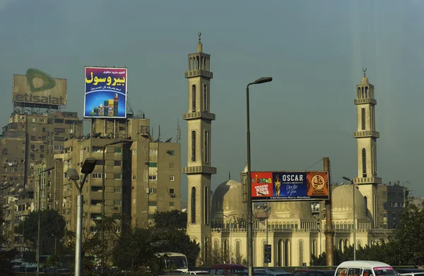 Inzerce v centru Káhiry — Stock fotografie