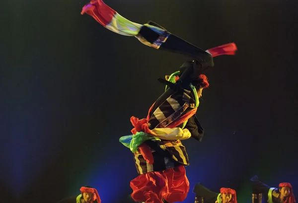 Tybetański tancerz — Zdjęcie stockowe