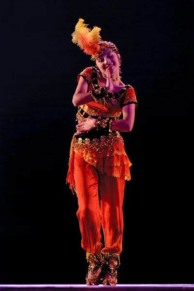 Chiński ujgurski tancerz — Zdjęcie stockowe