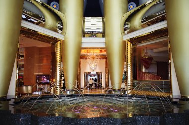 Burj Al Arab muhteşem iç