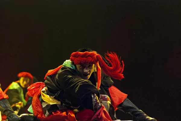 티벳 어 댄서 — 스톡 사진