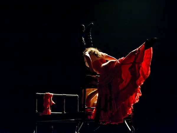 A dançarina do Flamenco — Fotografia de Stock