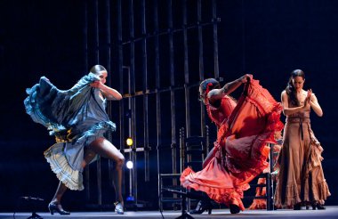 The Flamenco Dancers clipart