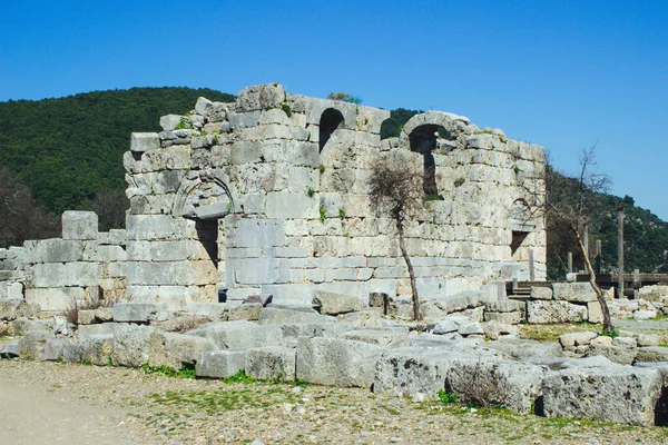 Antica Città Kaunos Dalyan Turchia — Foto Stock