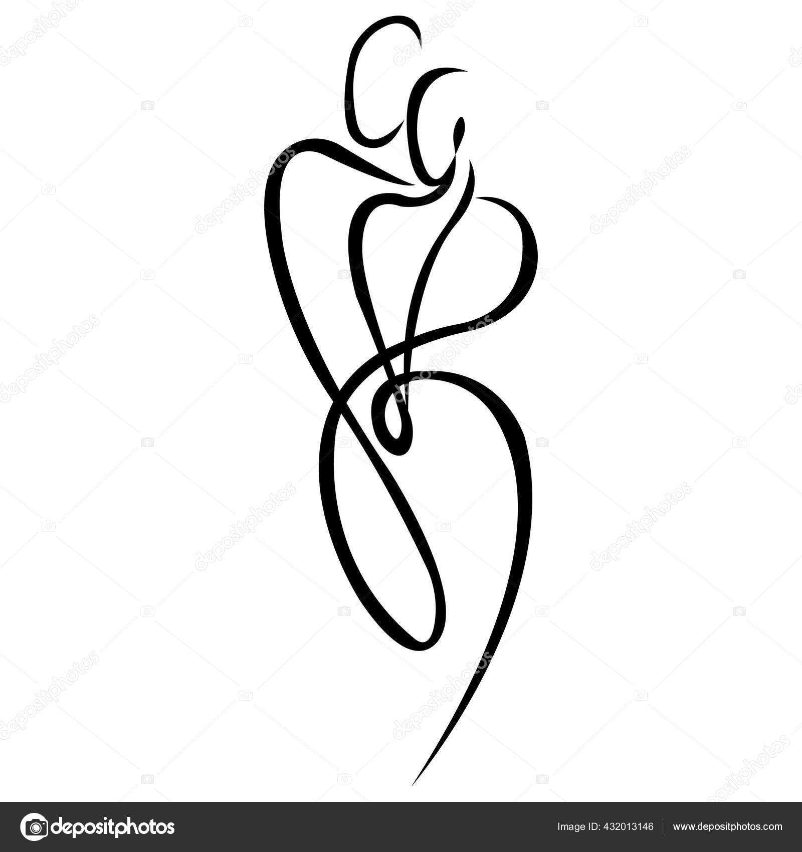 Silhouette Couple Love Man Woman Hugging Doodle Minimalism Design Suitable Stock Vector Image by © #432013146 Silhouette Couple Love Man Woman Hugging Doodle Minimalism Design Suitable Stock Vector Image by © #432013146
