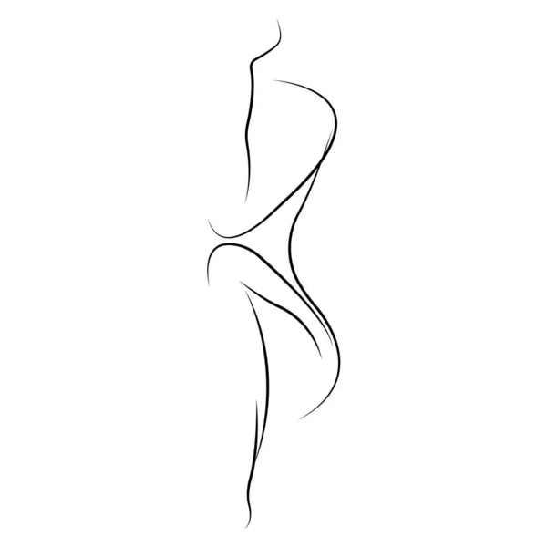 The girl poses with her hand on her face. Modern Art. The drawing design is suitable for icons, decor, exhibitions, tattoos, drawing studio logo, albums, prints, banner. Isolated vector illustrations