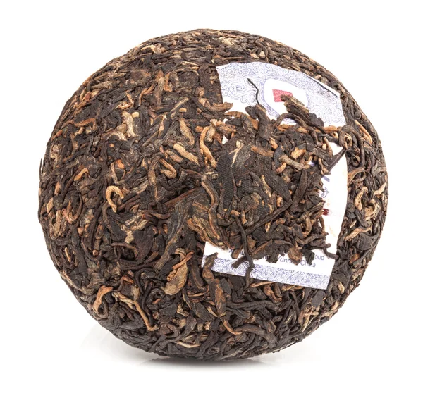 Gamla mogna Pu-erh te — Stockfoto