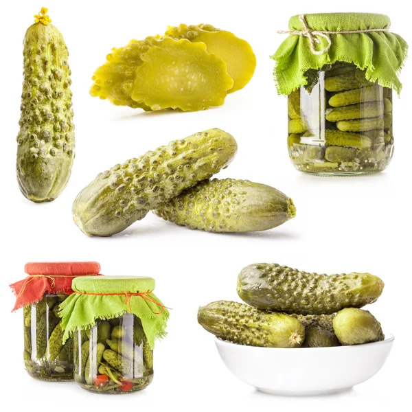 Coleções de Pickles (Gherkin ) — Fotografia de Stock