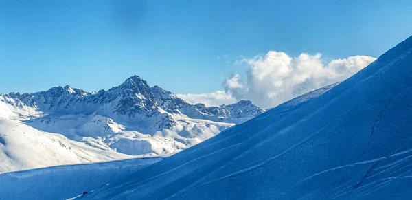 Temporada Invierno Gulmarg Una Ciudad Una Estación Montaña Popular Destino — Foto de Stock