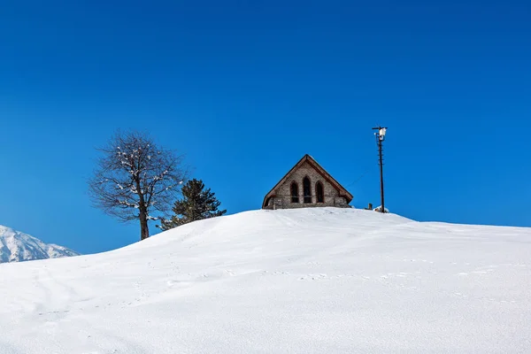 Temporada Invierno Gulmarg Una Ciudad Una Estación Montaña Popular Destino Imágenes De Stock Sin Royalties Gratis