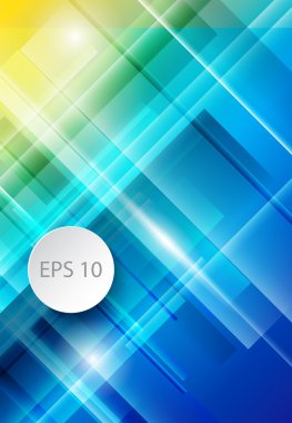 Mavi ve sarı soyutlama, farklı tonları.