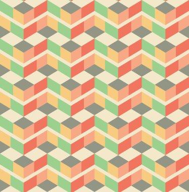 geometrik duvar kağıdı deseni