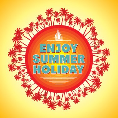 yaz tatili arka plan