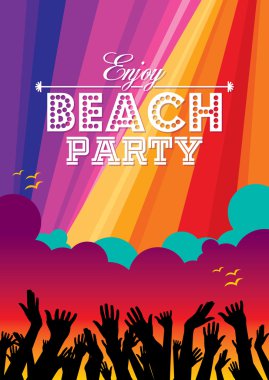 plaj partisi el ilanı şablonu