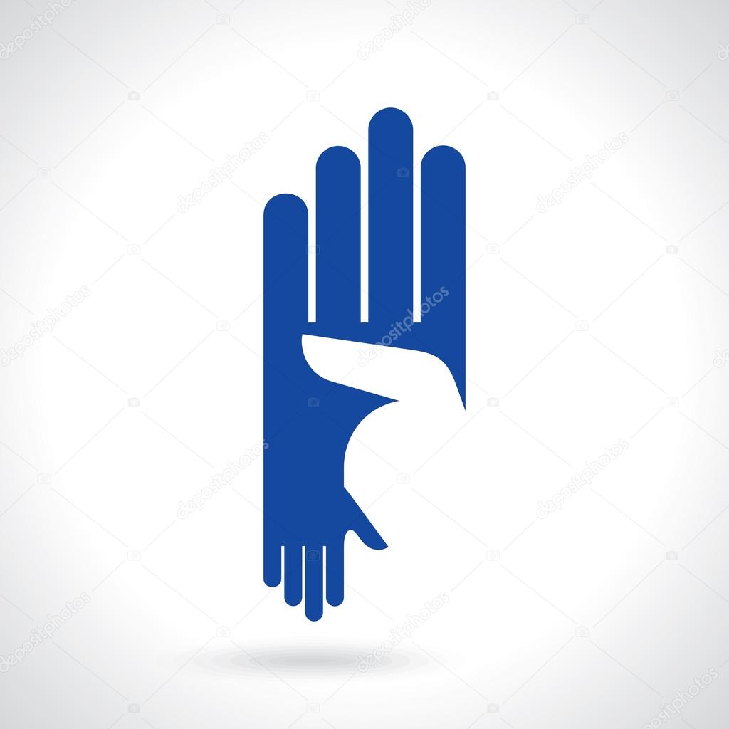 creative hand icon