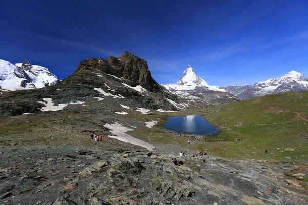 İsviçre - Zermatt - Matterhorn — Stok fotoğraf