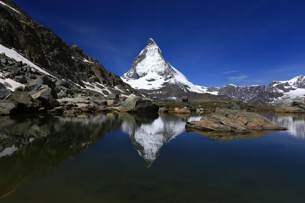 İsviçre - Zermatt - Matterhorn — Stok fotoğraf