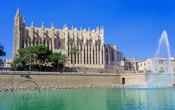 Katedralen i Palma de Mallorca — Stockfoto