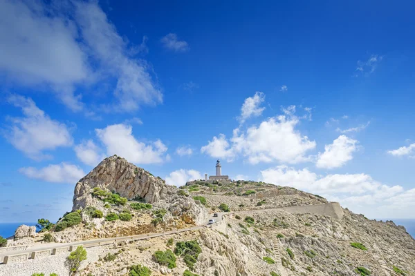 Lighthouse on Cap de Formentor — Stock Photo, Image