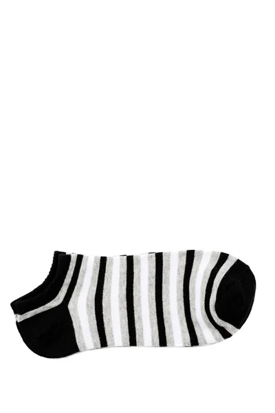 Pair of striped short socks — Stock Photo, Image