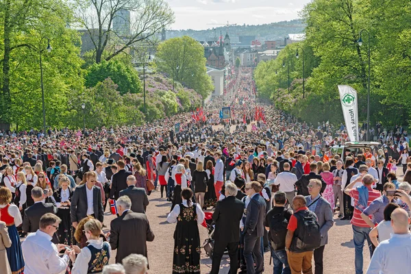 Giorno di costituzione norvegese — Foto Stock