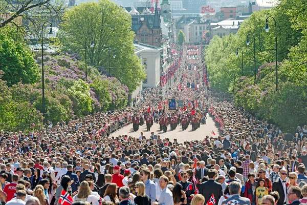 挪威宪法日 — 图库照片