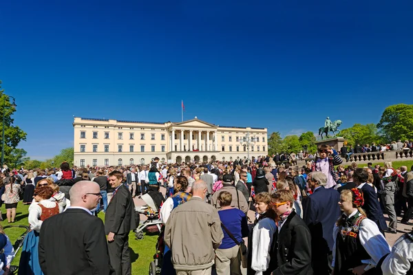 Giornata della Costituzione norvegese a Oslo — Foto Stock
