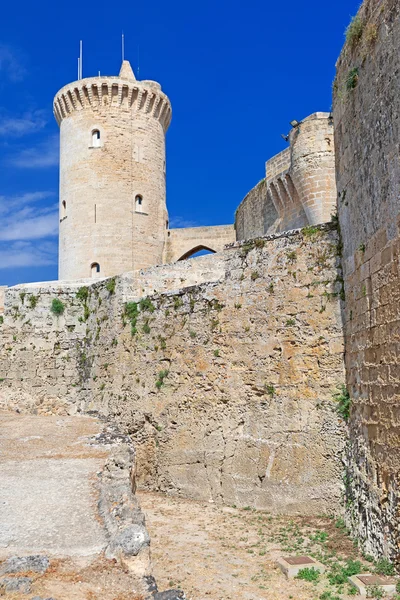 Het Bellver kasteel-Fort — Stockfoto