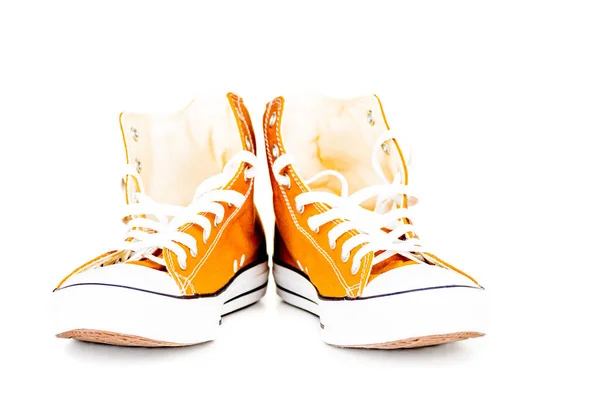 Pair Sports Shoes Isolated White Background — Stock Photo, Image