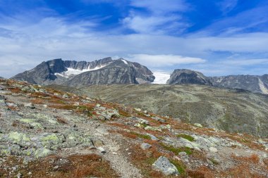 Jotunheimen yaz dağlarda