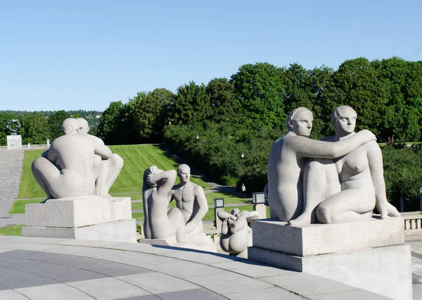 Vigeland womans — Stock Photo, Image