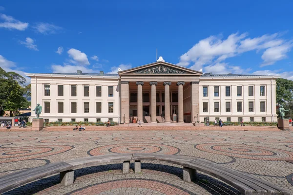 Oslo Üniversitesi yaz gün — Stok fotoğraf