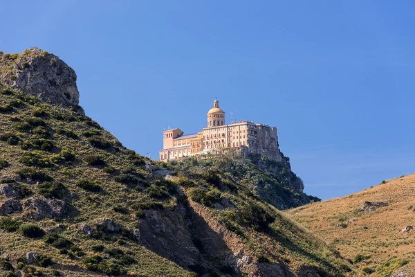 Budynek sakralny na Sycylii — Zdjęcie stockowe