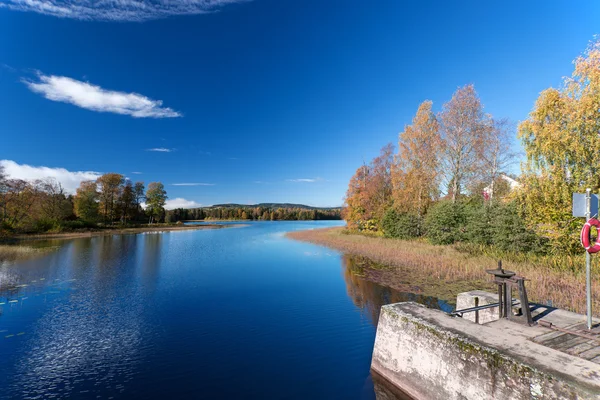 Sjön vid Dikemark — Stockfoto